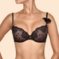 Ajour Capriccio Sheer Polka Dot Demi Bra-1