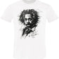 Albert Einstein Genio Stile Grafico 18-84-4 Urban Slub Men Uomo 100% Cotone Fiammato BS STREET STYLE