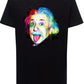 Albert Einstein The Legend Stilizzato Color Fisico 18-20-72 T-shirt Urban Slub Men Uomo 100% Cotone Fiammato JK STREET STYLE