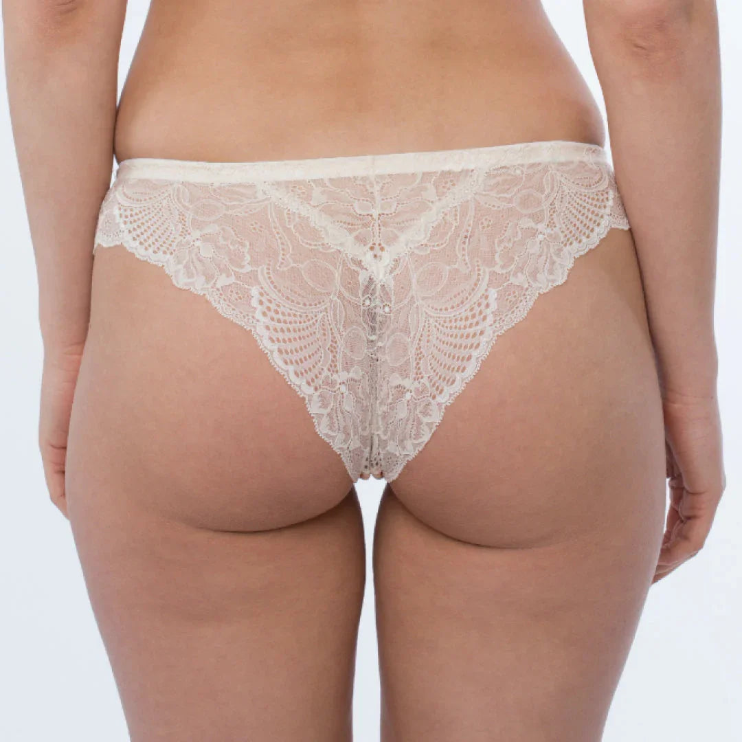 Sheer Mesh Tulle Embroidered Tanga Panty Anabelle - STREET STYLE