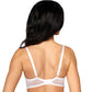 Bridal Sheer Lace Demi Cup Bra Roza Anuk White-1