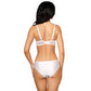 Bridal Soft Sheer Lace Bikini Panty Anuk White-3