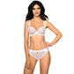 Bridal Soft Sheer Lace Bikini Panty Anuk White-2