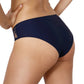 Semi-Sheer Bikini Panty Coco Navy Blue-1