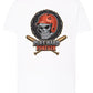 Baseball Skull Motor Tattoo 9052 T-shirt Urban Men Uomo 100% Cotone Pettinato JK STREET STYLE