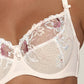 Soft Embroidered Three-Part Cup Bra Bisquit - STREET STYLE