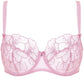 Sheer Mesh Floral Embroidered Bra Gorteks Bloom-4