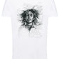 Bob Marley The Legend Stilizzato Soggetto Cantante 18-53 T-shirt Urban Slub Men Uomo 100% Cotone Fiammato JK STREET STYLE