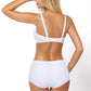 High Waist Brief Panty PariPari Cassi White-3