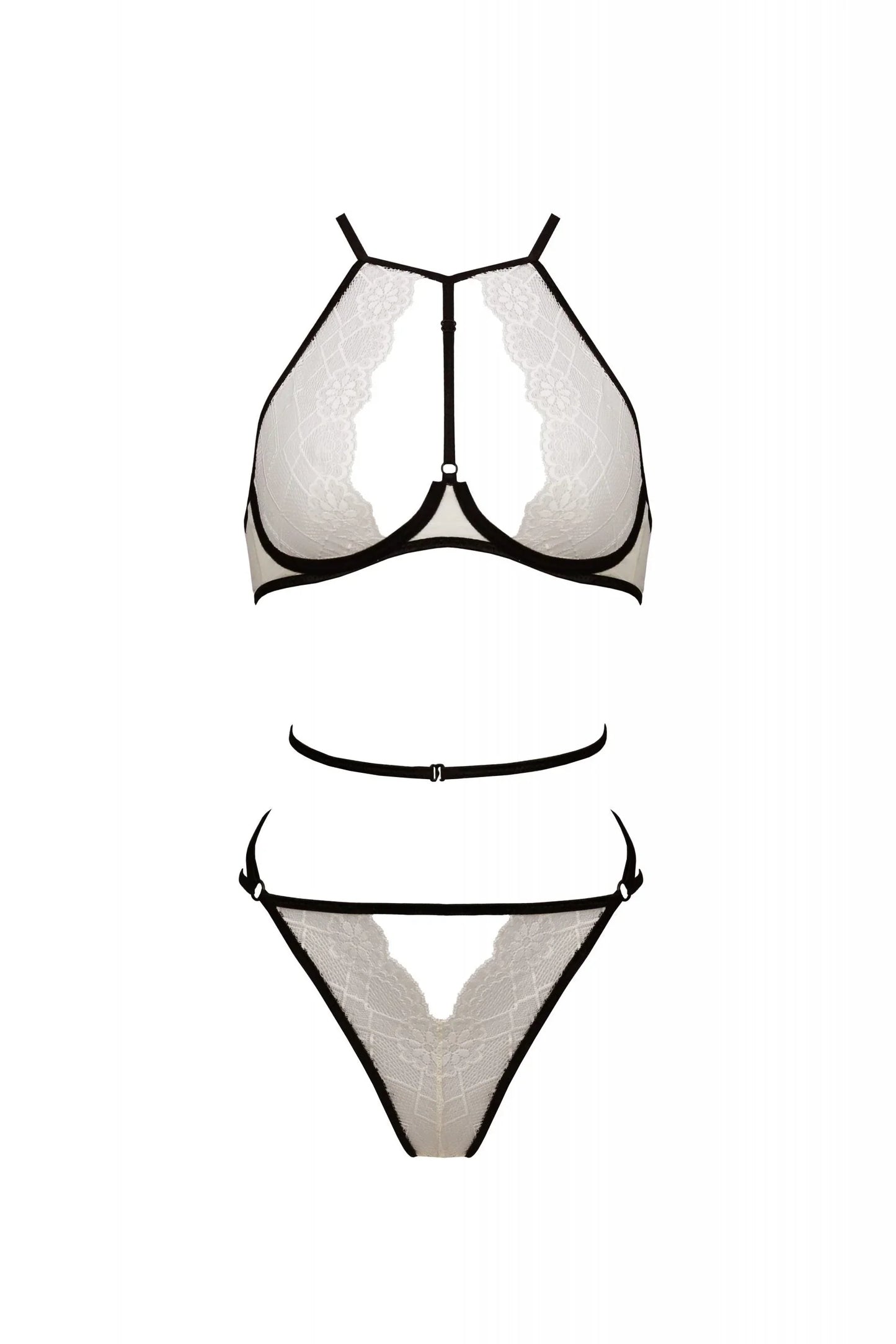 Soft Sheer Lace Top & Bikini Set Passion Chica - STREET STYLE