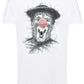 Clown Naso rosso Stilizzato Color  18-65 T-shirt Urban Slub Men Uomo 100% Cotone Fiammato JK STREET STYLE