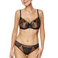 Sheer Mesh Thong Panty Gorteks Coco Black-2