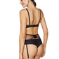 Transparent Demi Bra Gorteks Coco Black-4