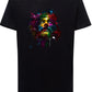 Cristo Color Stilizzato 18-20-4 T-shirt Urban Slub Men Uomo 100% Cotone Fiammato JK STREET STYLE