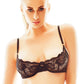 Sexy Demi Bra Garter Belt & String Set Anais Dido-1