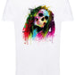 Dead or Alive Color Artistico Stilizzato 18-20-63 T-shirt Urban Slub Men Uomo 100% Cotone Fiammato JK STREET STYLE