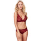 Deep Plunge Sheer Lace Soft Bralette Kostar Diana-2