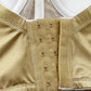 Deep Plunge Lace Bustier Dominique Estrada Gold-3
