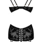 Delicate Lace & Velvet Chemise Beauty Night Xiomara-4