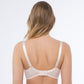 Sheer Mesh Embroidered Full Coverage Bra Donna-1
