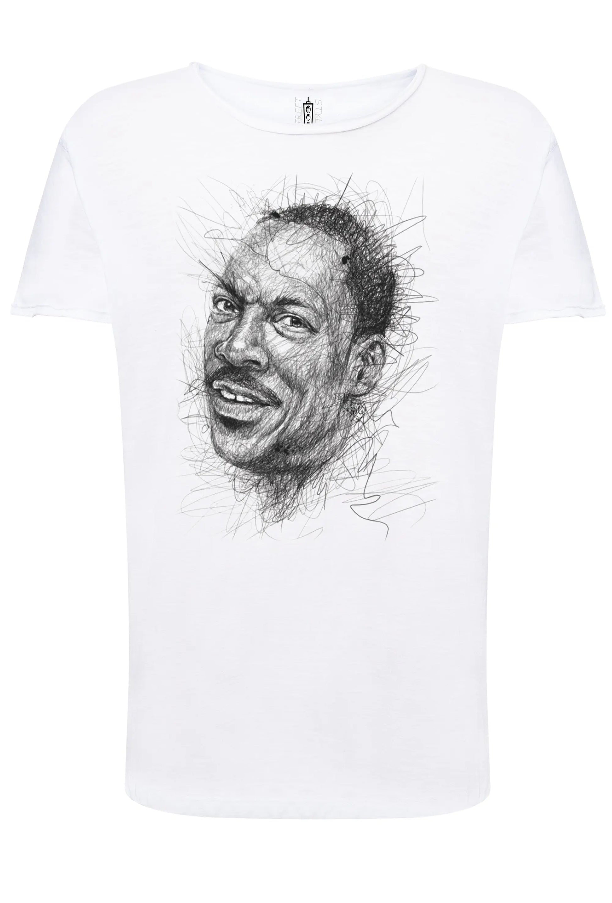 Eddie Murphy The Legend Stilizzato Soggetto Attore 18-37 T-shirt Urban Slub Men Uomo 100% Cotone Fiammato JK STREET STYLE