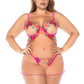 Ultra Sheer Enchanting Babydoll Mapale Wild Flower-2