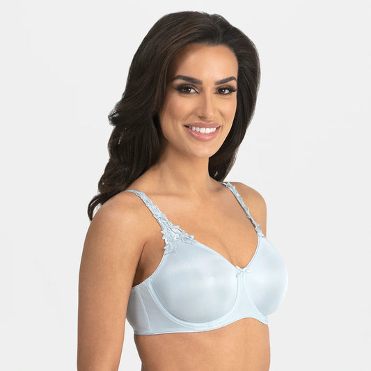 Seamless Minimizer Bra Dominique Mystique Stone Blue-0