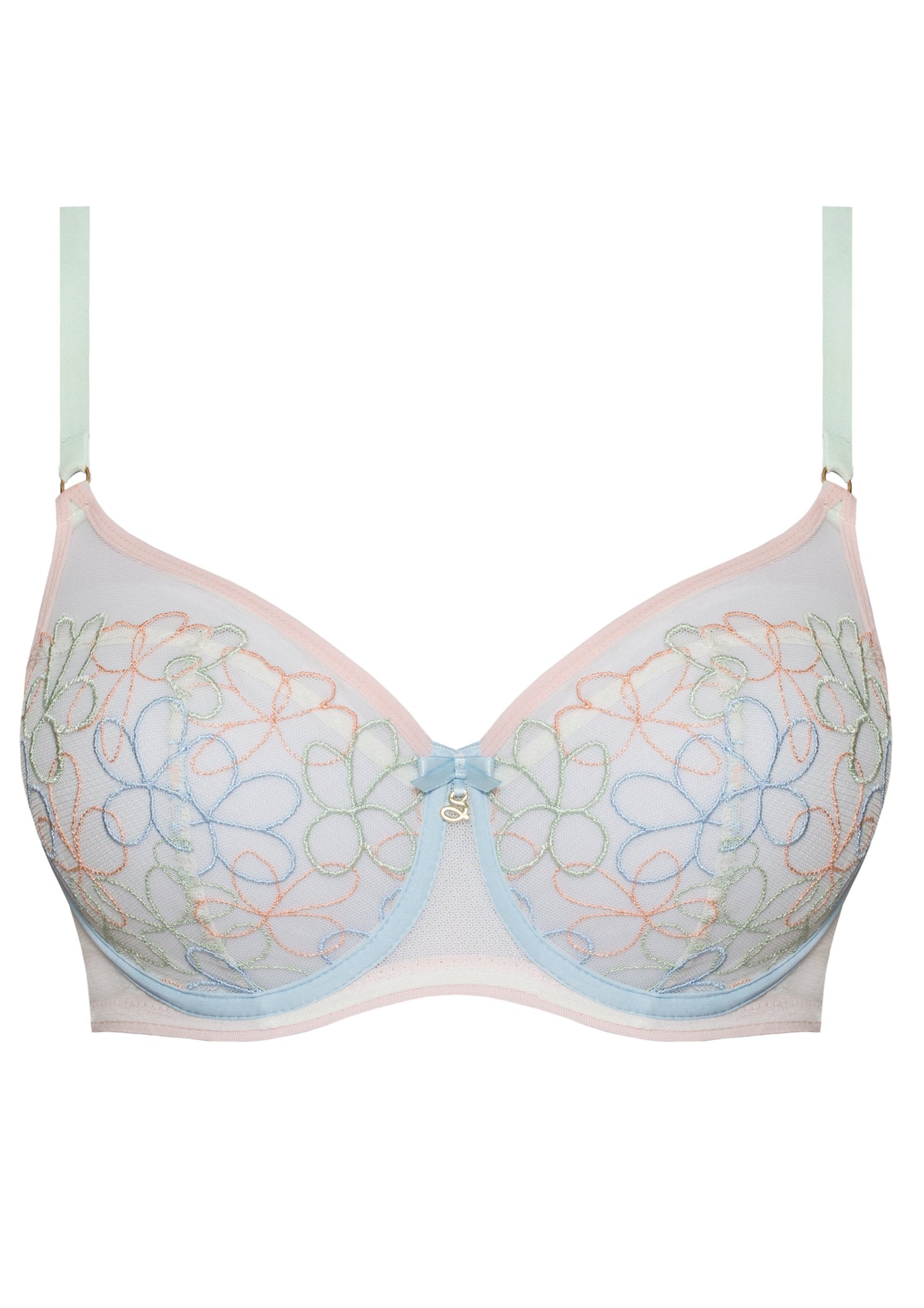 Mesh Balconette Bra Samanta Fiorella-3