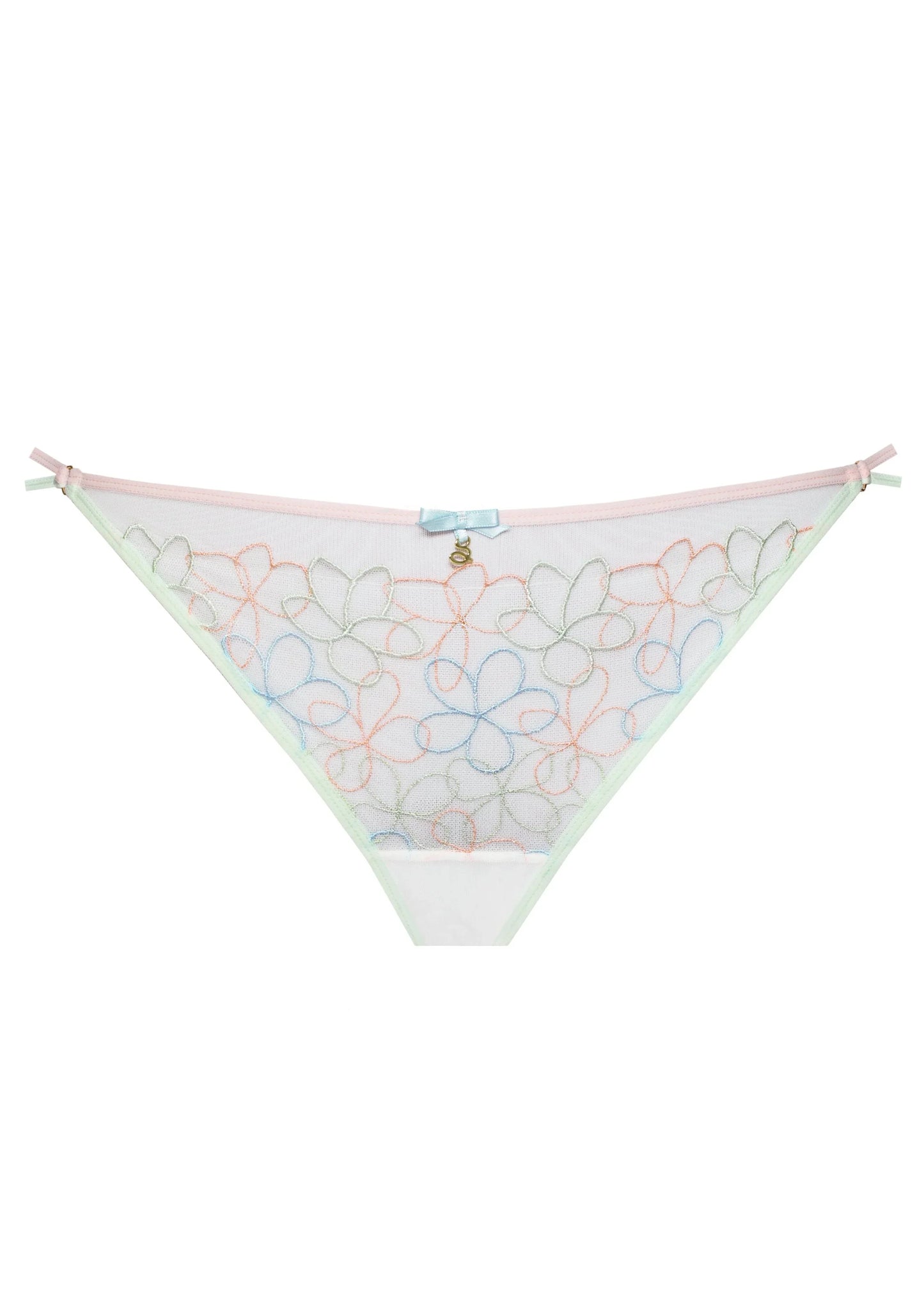 Low-Rise Mesh String Panty Samanta Fiorella - STREET STYLE