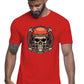 Football Skull Motor Tattoo 9041 T-shirt Urban Men Uomo 100% Cotone Pettinato JK STREET STYLE