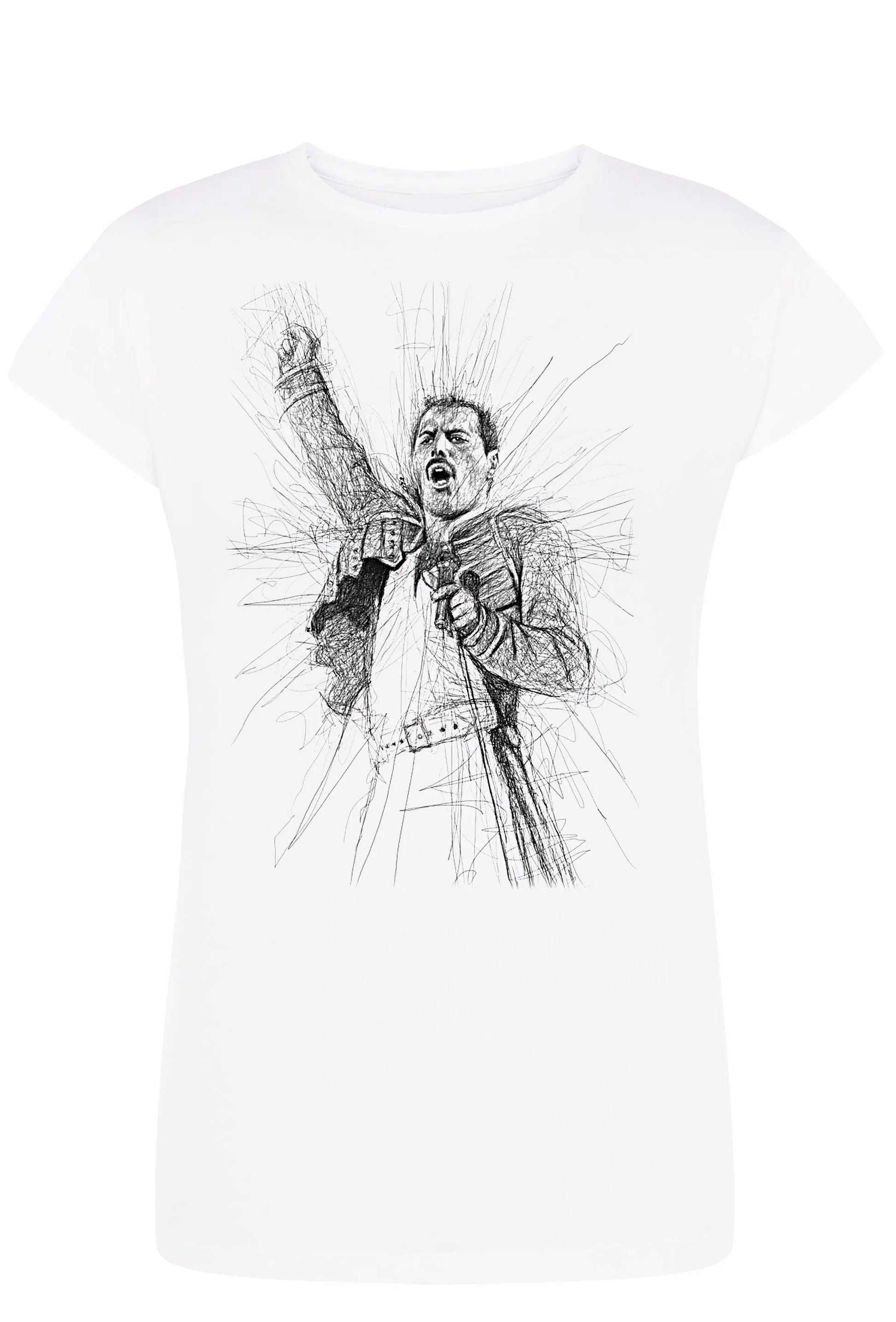 Freddy Mercury 18-58-2 Lady Donna 100% Cotone Pettinato STREET STYLE