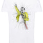 Freddy Mercury Color Artistico Stilizzato 18-58 T-shirt Urban Slub Men Uomo 100% Cotone Fiammato JK STREET STYLE