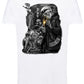 Freedom Tattoo Skull 9050-16 T-shirt Urban Slub Men Uomo 100% Cotone Fiammato JK STREET STYLE