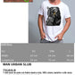 Freedom Tattoo Skull 9050-16 T-shirt Urban Slub Men Uomo 100% Cotone Fiammato JK STREET STYLE