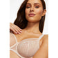 Sheer Lace Underwire Bra Gorteks Gabi Beige-3