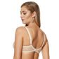 Sheer Lace Underwire Bra Gorteks Gabi Beige-1
