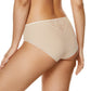 Semi Sheer Lace Bikini Panty Gorteks Gabi Beige - STREET STYLE