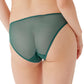 Gossard Glossies Lace Jade Sheer Mesh Bikini Panty-1