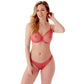 Gossard Glossies Raspberry Sorbet Sheer See Through Thong Panty-3