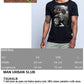 Gonzales  Peblections Tattoo Skull 9050-8 T-shirt Urban Slub Men Uomo 100% Cotone Fiammato JK STREET STYLE