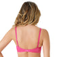 Gossard Glossies Magenta Sexy Sheer Mesh Molded Bra-1