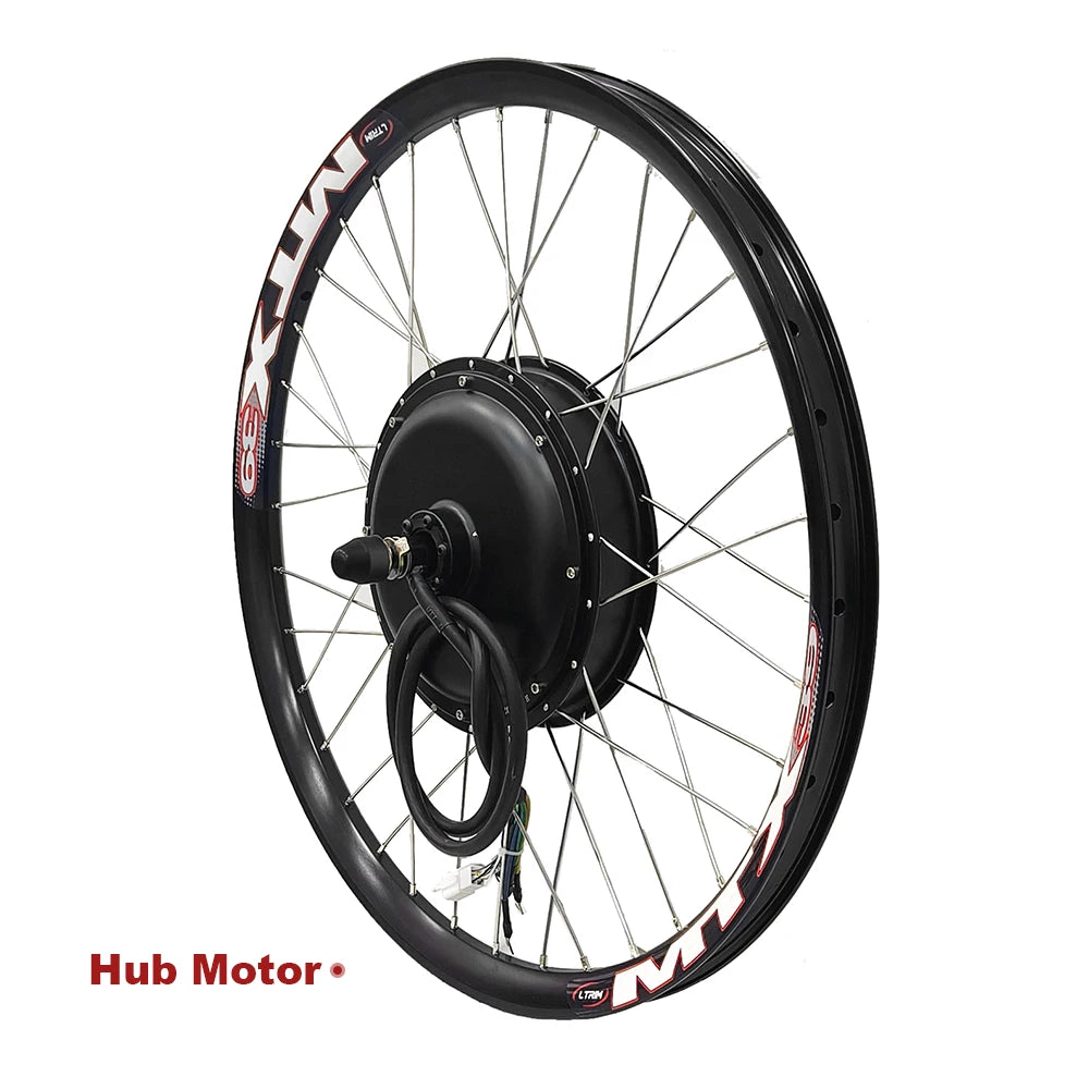 EU Warehouse Dropshipping  36V 48V 350W 500W 1000W Motor Kit 26inch 27.5inch Ebike Bicycle Conversion Kits for Bikes-3