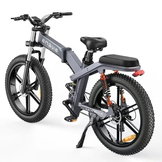 US Stock Dropshipping ENGWE X26 Electric Motorcycle 1000W 26in Fatbike 48V28Ah Off-road Electric Bike-0