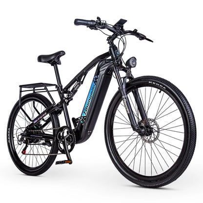 Fashion S26 High Quality Dropshipping 500W 17.5ah E Bike Electric Bicycle 27.5*2.1 Tyre EU UK US Off-Road Electric Dirt Bike-6