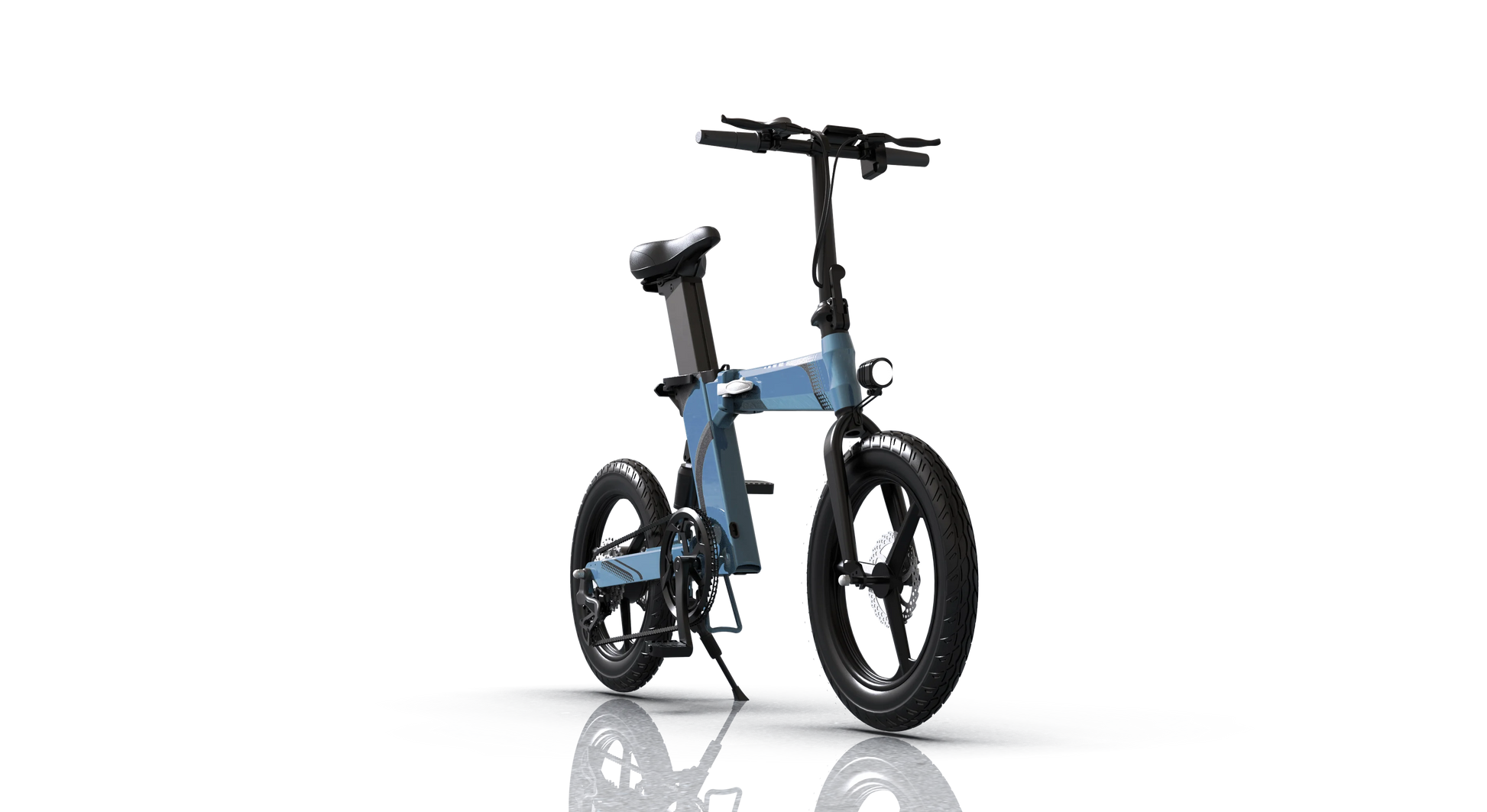 Dropshipping Free Shipping Europe Warehouse Foldable Electric Commuter Bike Bicycle Ebike 250w 20inch in Stock-4