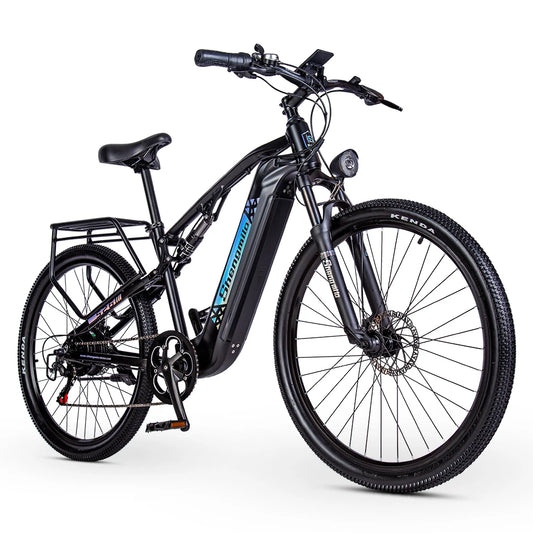 Fashion S26 High Quality Dropshipping 500W 17.5ah E Bike Electric Bicycle 27.5*2.1 Tyre EU UK US Off-Road Electric Dirt Bike-0