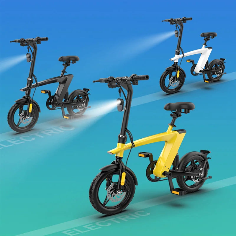 European EU Warehouse 250W Powerful Full Suspension Bicicletta Mini Elettrica Bike Folding Electric Bicycle Bike Ebike for Adult-2