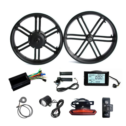 48V 750W 1000W 20x4.0 20 Inch Fat Tire Ebike Electric Snowbike Bicycle Bike Geared Hub Motor Conversion Kit-0