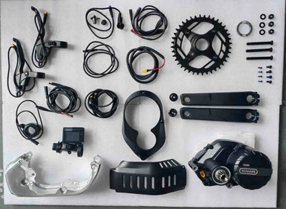 Bafang M510 Electric Bike Center Motor Kit Electric Mountain Bike Mid Drive Motor for EMTB Frame Torque 95NM-6
