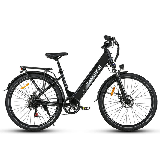 500W Folding E-Bike 27.5'' Speed 36V 15A Power 32km/h Hybrid Electric Bike for Women Electric Bike-0